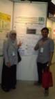 Kak Kamal and I in front of our research poster